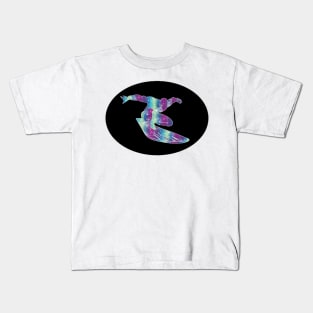 Galaxy Surfer Kids T-Shirt